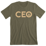 Sevan CEO Mens Tan T-Shirt