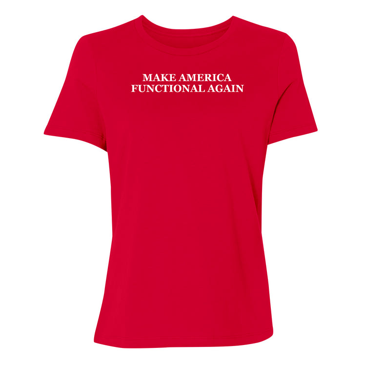 Womens Small Red Style_T-Shirt