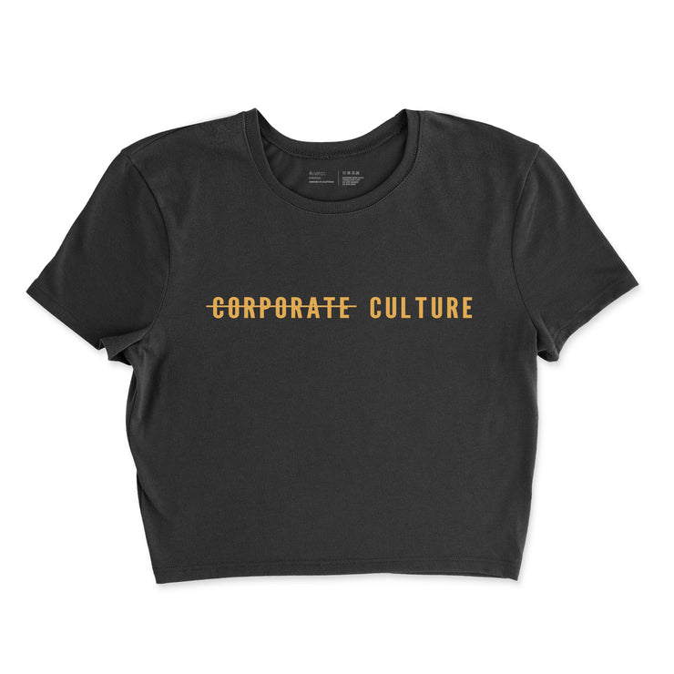 Culture Over Everything Women's Crop Top