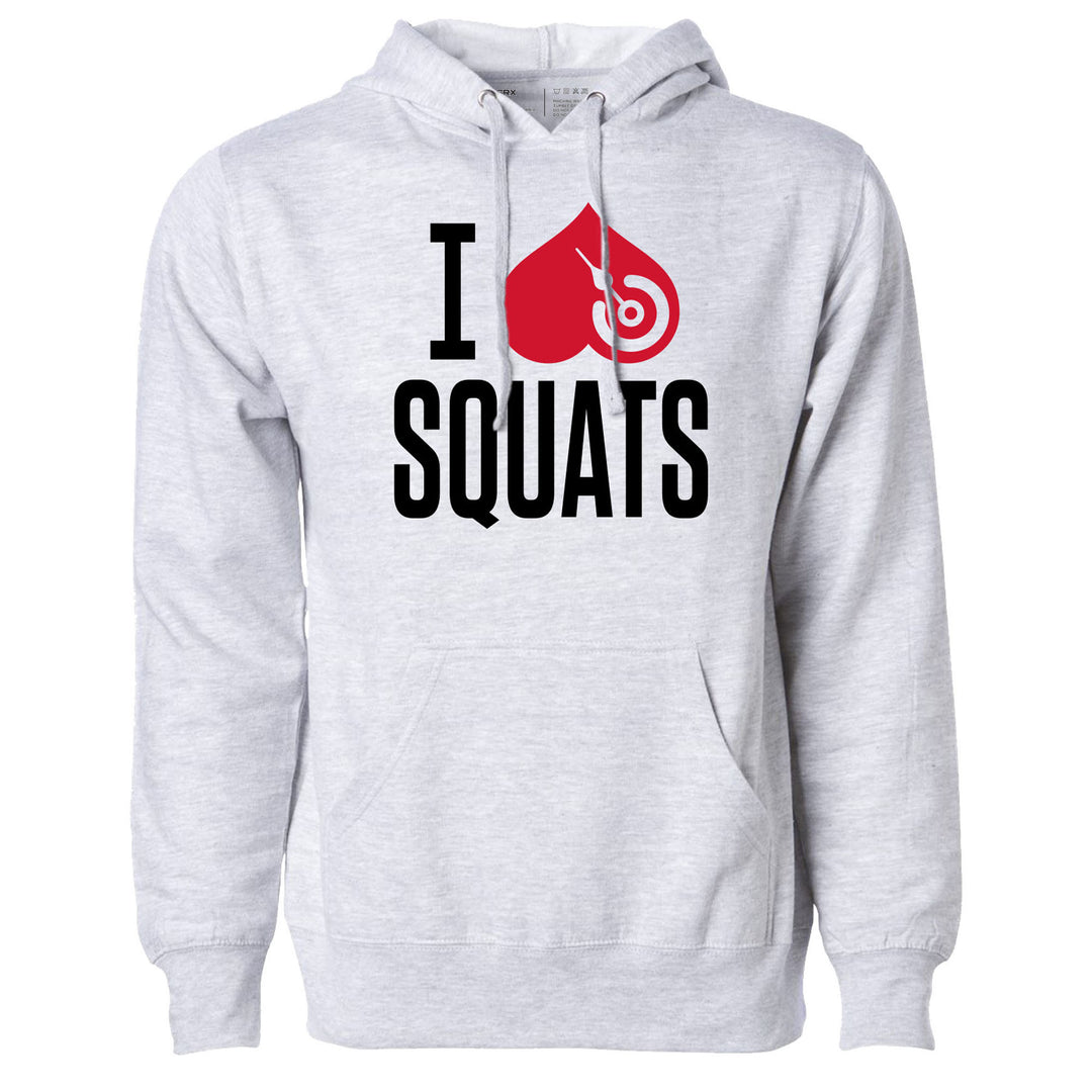 I Love Squats Men's Hoodie