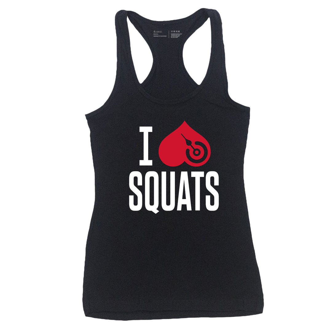 I Love Squats Women's Tank