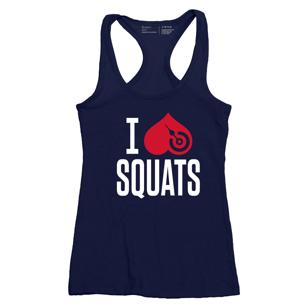 I Love Squats Women's Tank