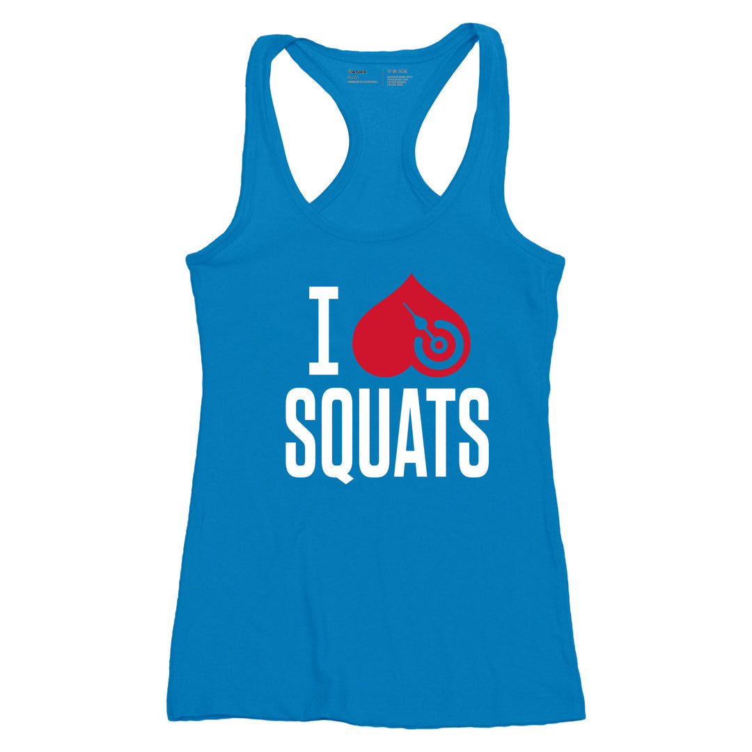 I Love Squats Women's Tank