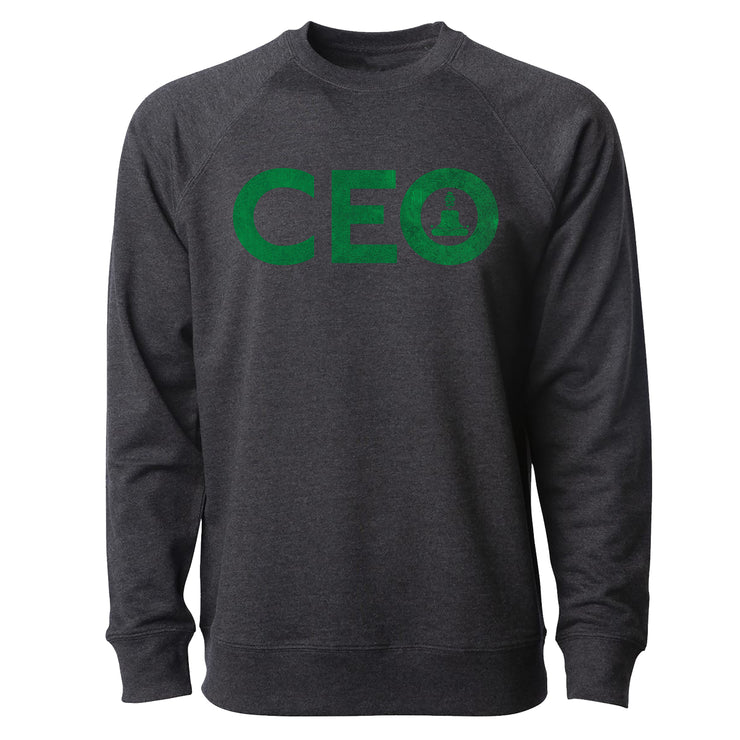 Sevan CEO Green Grunge Men's Sweatshirt