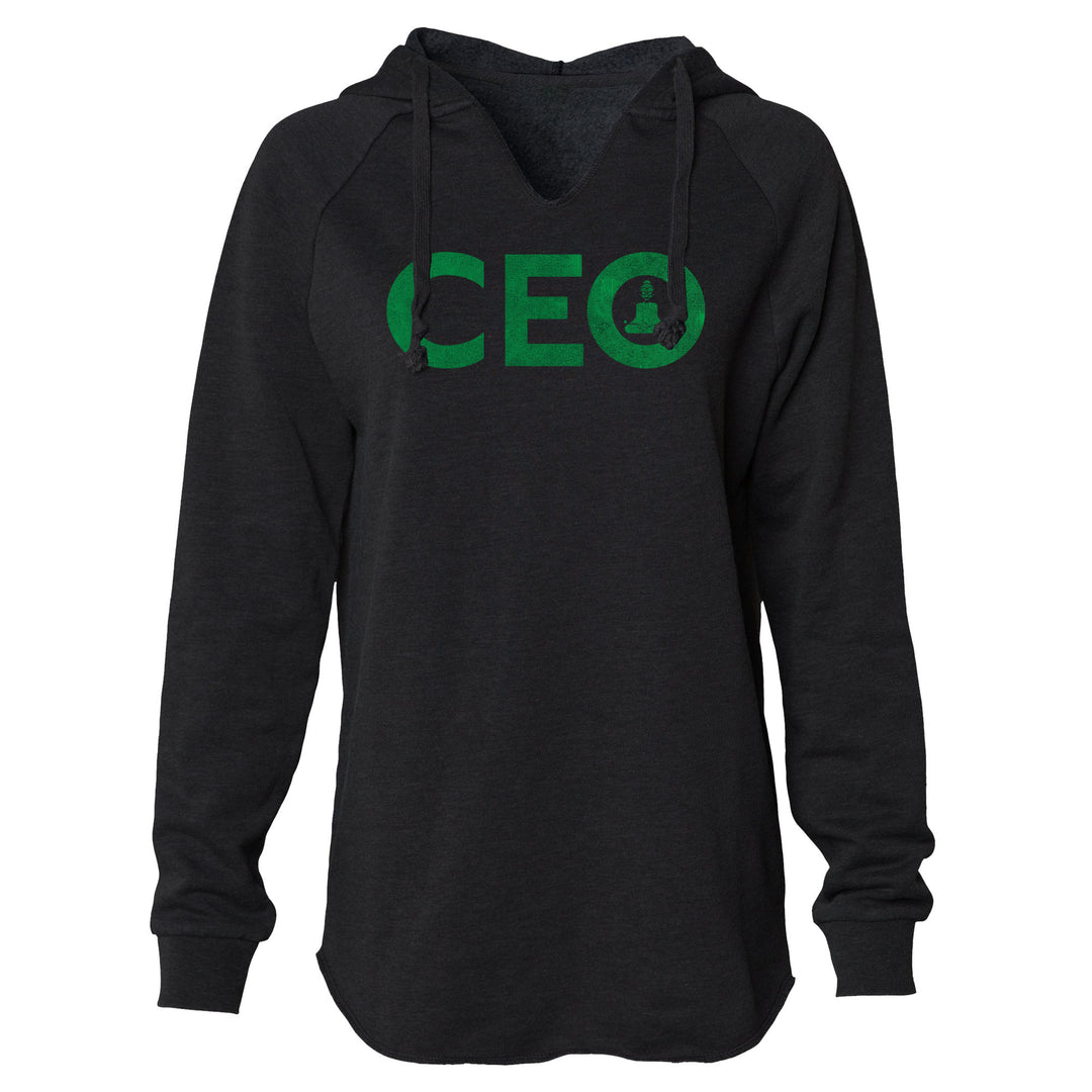 Sevan CEO Women's Green Grunge Hoodie