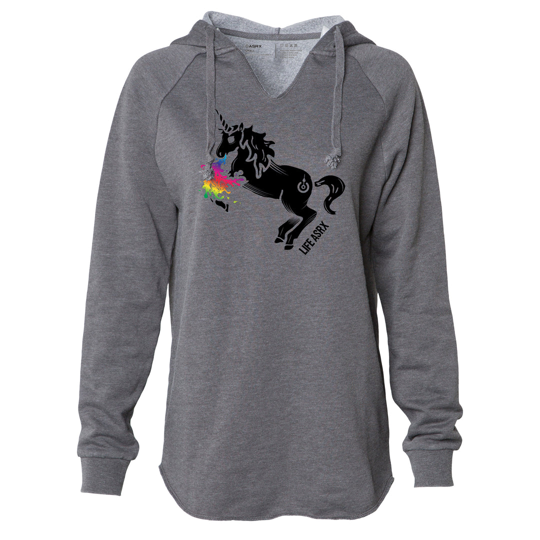 Technicolor Unicorn Women's Hoodie