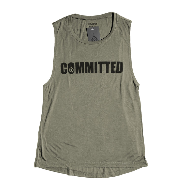 COMMITTED WOMENS MUSCLE TANK